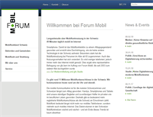 Tablet Screenshot of forummobil.ch